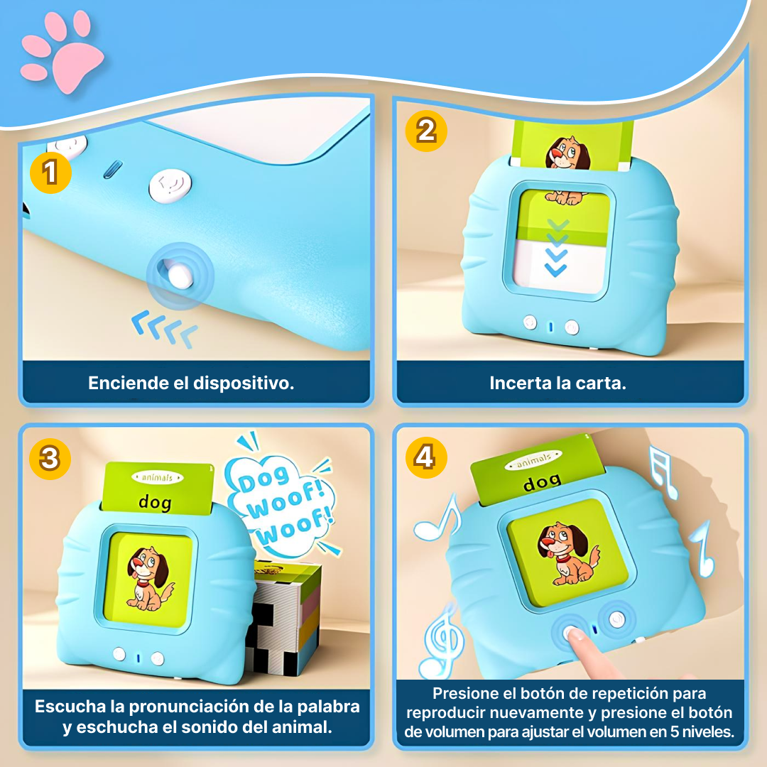 Lector Interactivo Educativo Inglés - Criativa Kids - Pagar al Recibir
