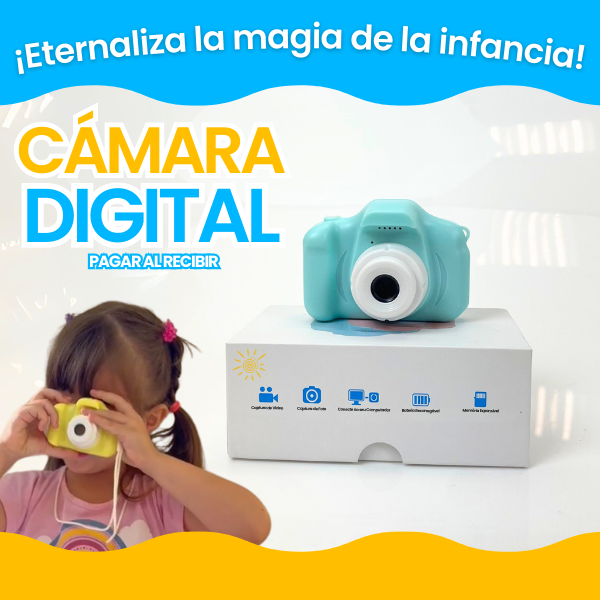 Cámara Digital Para Niños - Criativa Kids - Pagar al Recibir