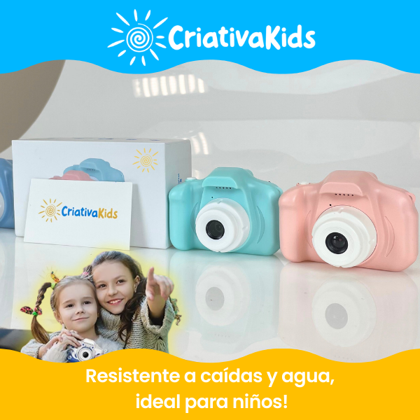 Cámara Digital Para Niños - Criativa Kids - Pagar al Recibir